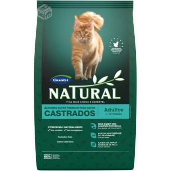 Guabi Natural Gatos Castrados - 7,5kg